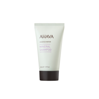 Shampooing minéral AHAVA, flacons format voyage de 40 ml