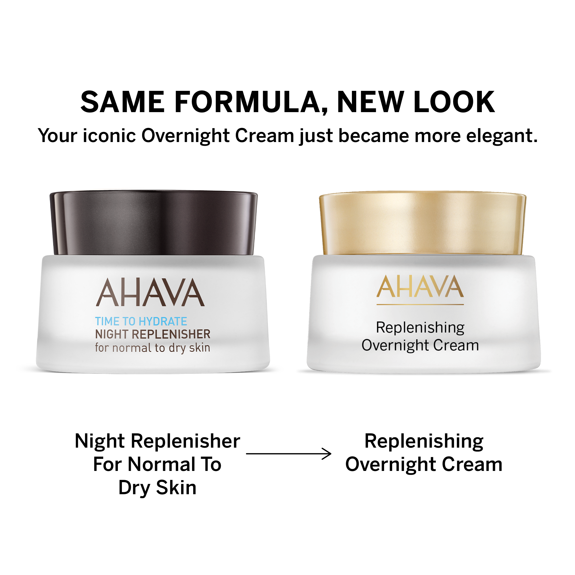 AHAVA® Dead Sea Night Replenisher - Normal To Dry Skin – AHAVA Global