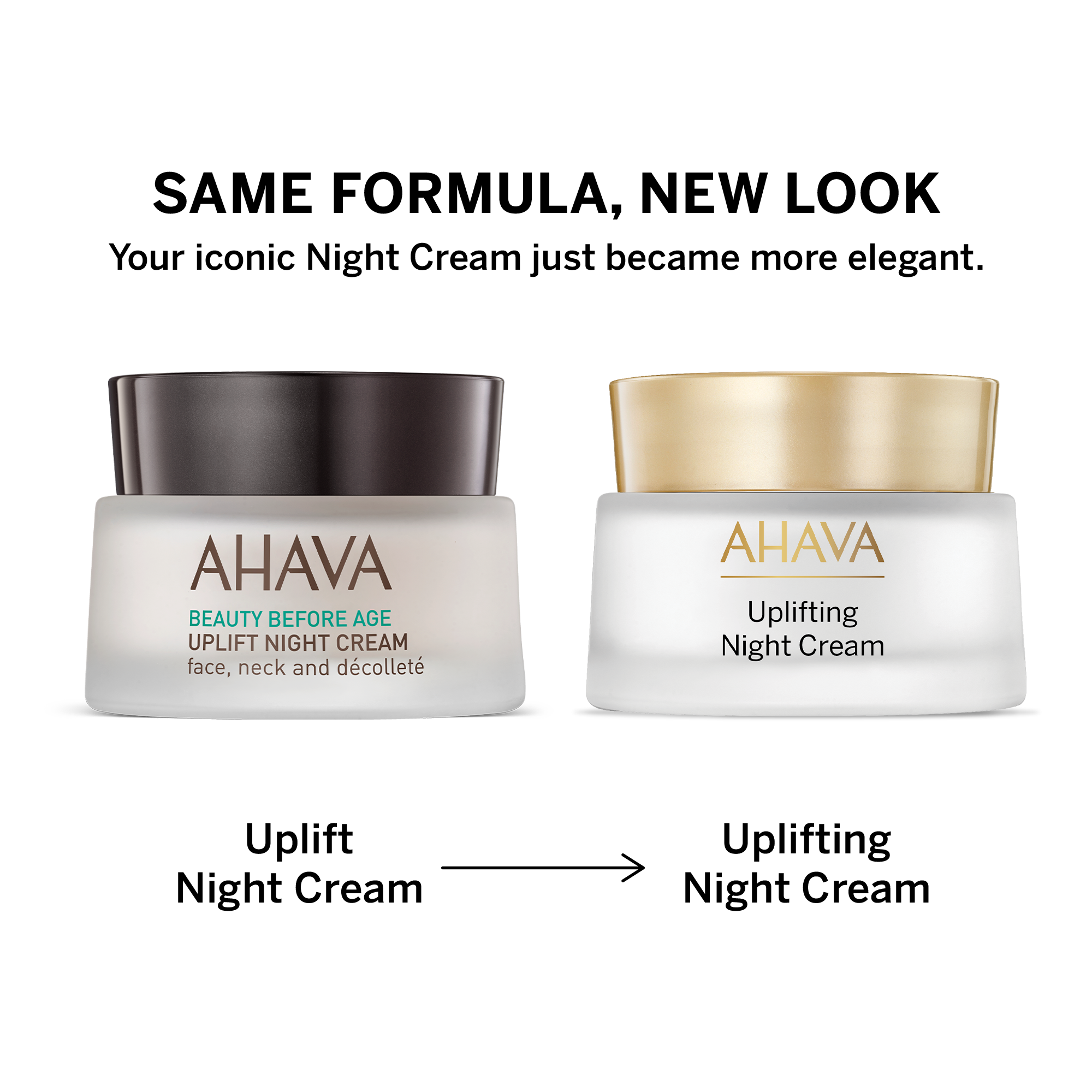 AHAVA® Dead Sea Uplift Night Cream – AHAVA Global