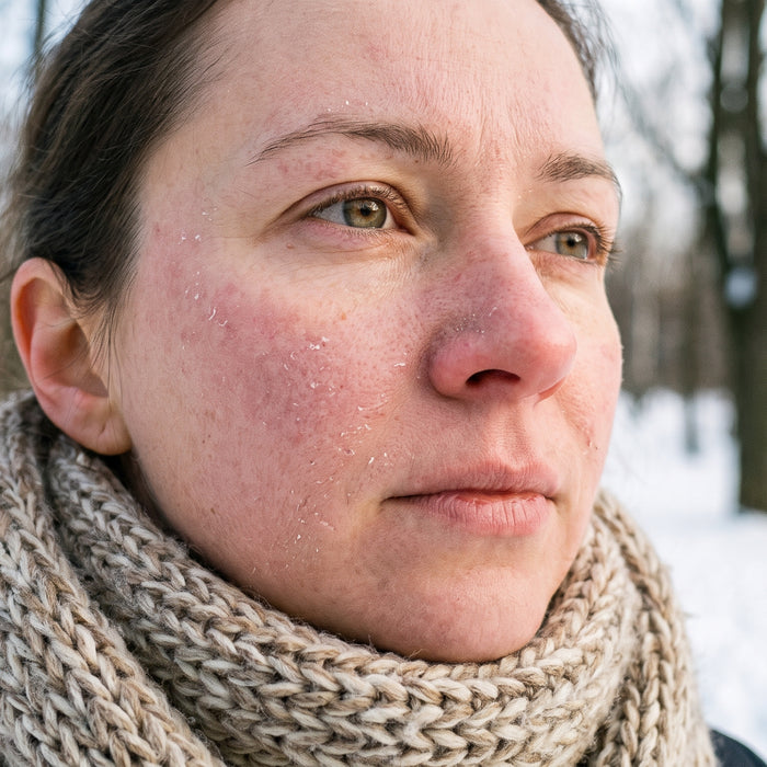 Was hilft wirklich gegen trockene Gesichtshaut im Winter?
