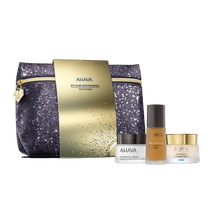 AHAVA Dare To Glow brightening set with Dead Sea mud and minerals