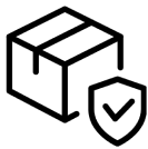 AHAVA Shipping Protection badge with delivery security icon