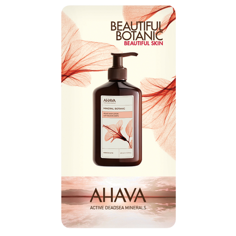 Mineral Botanic Body Lotion - Hibiscus & Fig - Sample